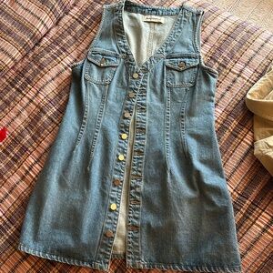 Reformation denim dress